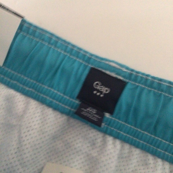 GAP MENS BLUE SWIM SHORTS MEDIUM NWT - Picture 4 of 12